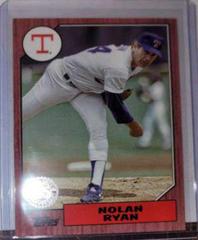 Nolan Ryan [Red] #87TBU-34 Baseball Cards 2022 Topps Update 1987 Prices