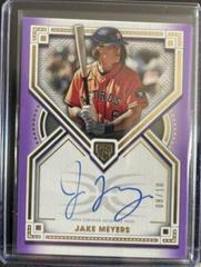 Jake Meyers [Purple] Baseball Cards 2022 Topps Definitive Rookie Autographs Prices