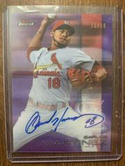 Carlos Martinez [Purple Refractor] Baseball Cards 2016 Topps Finest Autographs Prices
