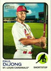 Paul DeJong #220 Baseball Cards 2022 Topps Heritage Prices