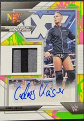 Ludwig Kaiser #MS-MBT Wrestling Cards 2022 Panini NXT WWE Memorabilia Signatures Prices