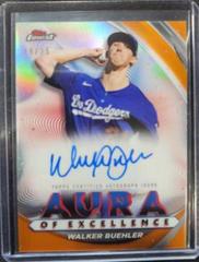 Walker Buehler [Orange] #AEA-WB Baseball Cards 2022 Topps Finest Aura of Excellence Autographs Prices