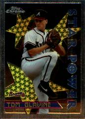 Tom Glavine #8 Baseball Cards 1996 Topps Chrome Prices