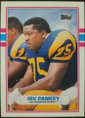 Irv Pankey Football Cards 1989 Topps Traded Prices