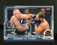 Georges St Pierre [Blue] #100 Ufc Cards 2014 Topps UFC Champions Prices