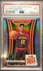 De'Andre Hunter [Holo] #11 Basketball Cards 2019 Panini Hoops Premium Stock We Got Next Prices