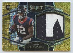 Nico Collins [Gold] Football Cards 2021 Panini Select Jumbo Rookie Swatch Prices