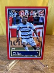 Willy Agada [Red] #83T-13 Soccer Cards 2023 Topps MLS 1983 Futbol Prices