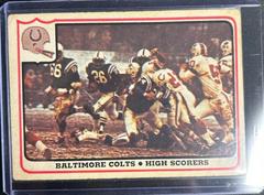 Baltimore Colts High Scorers Football Cards 1976 Fleer Team Action Prices