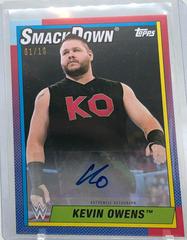 Kevin Owens [Red] #A-KO Wrestling Cards 2021 Topps Heritage WWE Autographs Prices