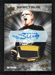 Sting [Autograph Memorabilia Dark] Wrestling Cards 2021 Upper Deck AEW Spectrum Prices