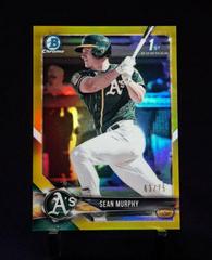 Sean Murphy [Canary Yellow Refractor] #BCP-58 Baseball Cards 2018 Bowman Chrome Prospects Prices