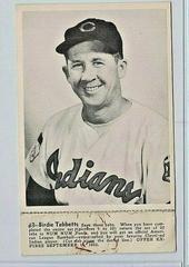 Birdie Tebbetts #3 Baseball Cards 1952 Num Num Cleveland Indians Prices