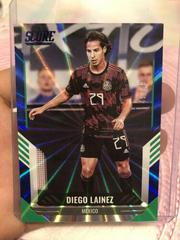 Diego Lainez [Blue Laser] Soccer Cards 2021 Panini Score FIFA Prices