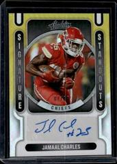 Jamaal Charles [Gold] #SS-JC Football Cards 2022 Panini Absolute Signature Standouts Prices