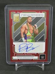 Bron Breakker [Red] #9 Wrestling Cards 2023 Donruss Elite WWE New Breed Autograph Prices