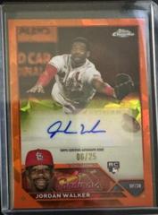 Jordan Walker [Orange] #USA-JW Baseball Cards 2023 Topps Chrome Update Sapphire Autographs Prices