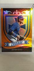 Javier Baez [Neon Orange] #6 Baseball Cards 2021 Panini Chronicles Crusade Prices