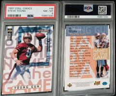 Steve Young #46 Football Cards 1997 Collector's Choice Prices