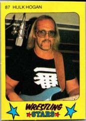 Hulk Hogan #87 Wrestling Cards 1986 Monty Gum Wrestling Stars Prices