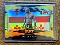 Giga Chikadze [Gold] #18 Ufc Cards 2022 Panini Select UFC Global Icons Prices