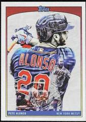 Pete Alonso [Orange Rainbow Foil] #10 Baseball Cards 2022 Topps X Lauren Taylor Prices