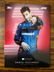 Daniel Ricciardo [Red] Racing Cards 2021 Topps Formula 1 Lights Out Prices