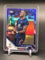 Kylian Mbappe [Purple Refractor] Soccer Cards 2021 Topps Chrome UEFA Champions League Prices