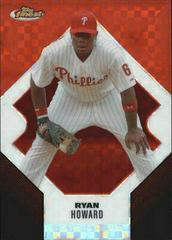 Ryan Howard #11 Baseball Cards 2006 Finest Prices
