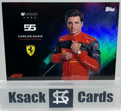 Carlos Sainz [Blue] Racing Cards 2022 Topps Lights Out Formula 1 Prices