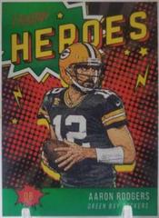 Aaron Rodgers [Xtra Points Green] Football Cards 2020 Panini Prestige Heroes Prices