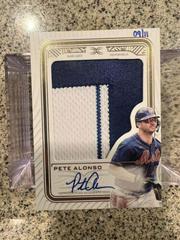 Pete Alonso #DAUPC-PA2 Baseball Cards 2023 Topps Definitive Autograph Ultra Patch Collection Prices