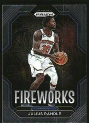 Julius Randle #22 Basketball Cards 2022 Panini Prizm Fireworks Prices