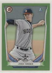 Josh Hader [Green] Baseball Cards 2014 Bowman Prospects Prices