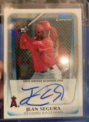 Jean Segura [Refractor Autograph] #BCP131 Baseball Cards 2011 Bowman Chrome Prospects Prices