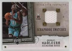 Jamaal Magloire Basketball Cards 2005 Upper Deck Portraits Scrapbook Swatches Prices