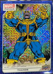 Thanos [Blue Traxx] #141 Marvel 2023 Upper Deck Platinum Prices