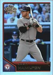 Josh Hamilton [Diamond Anniversary Refractor] #184 Baseball Cards 2011 Topps Lineage Prices