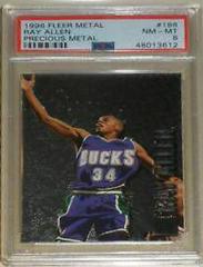 Ray Allen [Precious] #186 Basketball Cards 1996 Fleer Metal Prices
