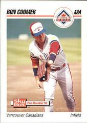 Ron Coomer #280 Baseball Cards 1992 Skybox AAA Prices