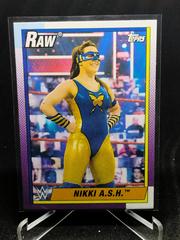 Nikki A. S. H. Wrestling Cards 2021 Topps Heritage WWE Prices
