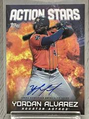 Yordan Alvarez [Autograph] #AS-9 Baseball Cards 2023 Topps Update Action Stars Prices