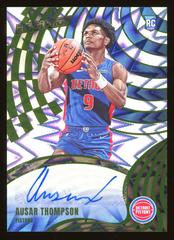 Ausar Thompson [Fractal] #12 Basketball Cards 2023 Panini Revolution Rookie Autograph Prices