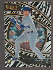 Gavin Lux [Zebra] Baseball Cards 2020 Panini Select Prices