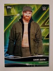 Sami Zayn #109 Wrestling Cards 2021 Topps WWE Superstars Prices