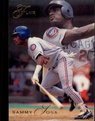 Sammy Sosa #22 Baseball Cards 1993 Flair Prices