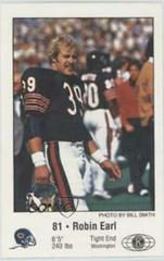 Robin Earl Football Cards 1981 Bears Police Prices