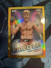 Paddy Pimblett [Gold Refractor] #FDP-23 Ufc Cards 2024 Topps Chrome UFC Fired Up Prices