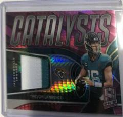 Trevor Lawrence [Neon Pink] #CAT-TLR Football Cards 2022 Panini Spectra Catalysts Prices