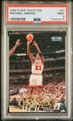 Michael Jordan Basketball Cards 1998 Fleer Tradition Prices